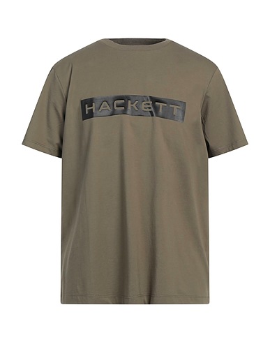 HACKETT T-shirt Military green 100% Cotton