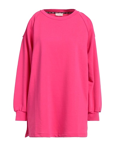 LIU •JO Sweatshirt Fuchsia 95% Cotton, 5% Elastane