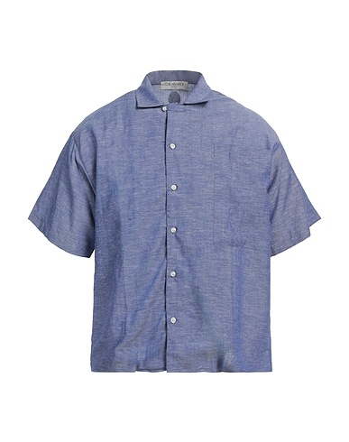 TRUSSARDI JEANS Solid colour shirt 100% Cotton