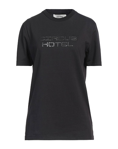 CIRCUS HOTEL T-shirt Black 100% Cotton