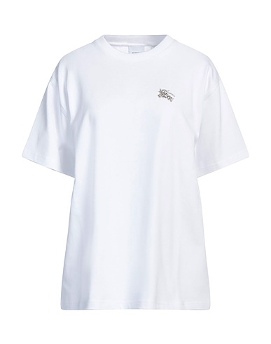 BURBERRY T-shirt White 100% Cotton, Elastane