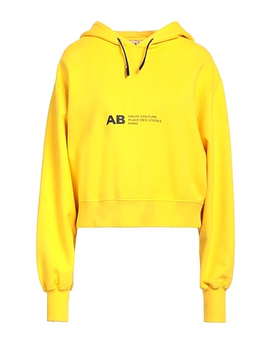 A.B. Sweat-shirt Jaune 100% Coton