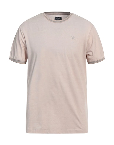 HACKETT ベーシックTシャツ ベージュ コットン 100%