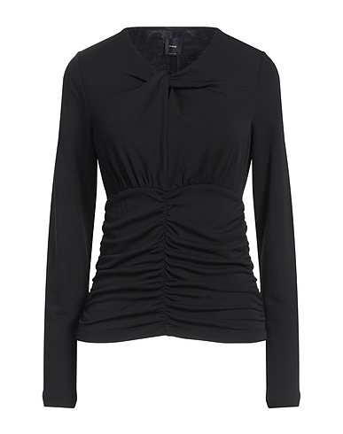 PINKO Top Nero 98% Viscosa, 2% Elastan