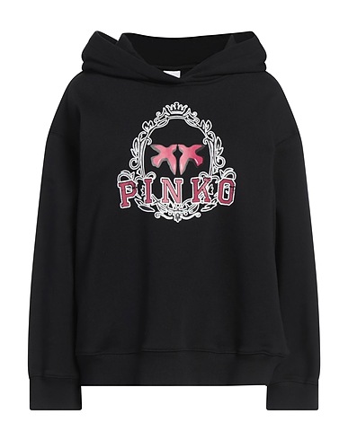 PINKO Hooded sweatshirt Black 100% Cotton