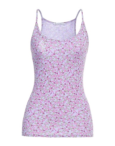 MICHAEL STARS Vest Lilac 50% Modal, 50% Cotton
