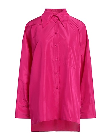 PIERANTONIO GASPARI Camicie e bluse tinta unita Fucsia 100% Poliestere