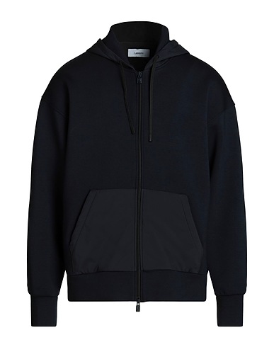 LARDINI Felpa Blu notte 95% Viscosa, 5% Elastan