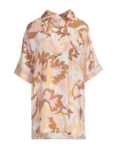 ATTIC AND BARN Top 100% Silk