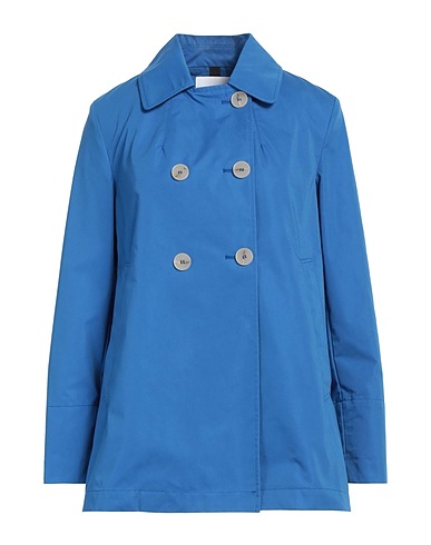 ATTIC AND BARN Double breasted pea coat Blue 68% Cotton, 32% Polyester