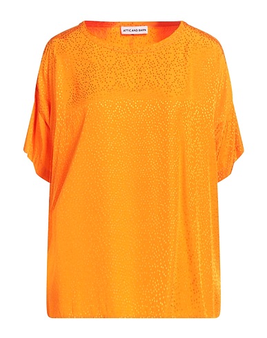 ATTIC AND BARN Top Orange 100% Viscose