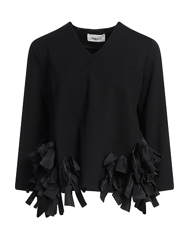 MEIMEIJ Top Black 65% Viscose, 30% Polyamide, 5% Elastane, Polyester