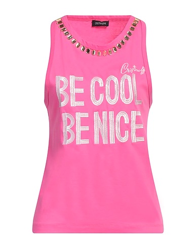 CRISTINAEFFE Vest Fuchsia 100% Cotton