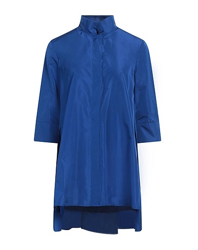 PIERANTONIO GASPARI Camicie e bluse tinta unita Blu china 100% Poliestere
