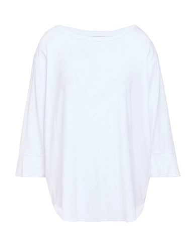 REYER Basic T-Shirt BIANCO 95% Modal, 5% Elastane