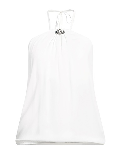 BLUGIRL Top Bianco 69% Acetato, 31% Seta