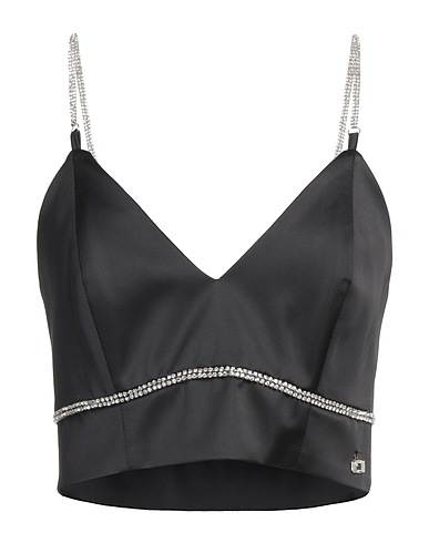 RELISH Top Black 97% Polyester, 3% Elastane
