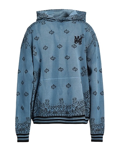 AMIRI スウェット パステルブルー コットン 100%