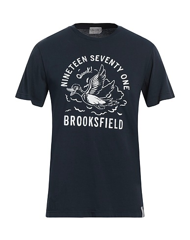 BROOKSFIELD T-shirt Midnight blue 100% Cotton