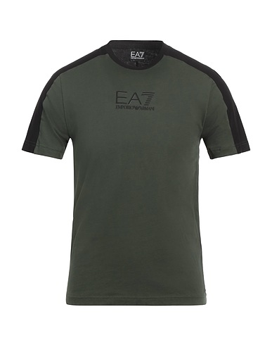 EA7 Ｔシャツ ダークグリーン コットン 100%