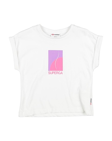SUPERGA T-shirt White 100% Cotton