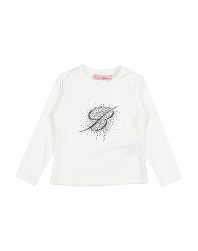 MISS BLUMARINE T-Shirt Weiß 95% Baumwolle, 5% Elastan