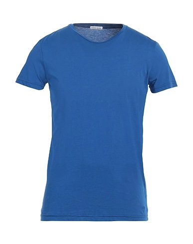 TOMAS MAIER Basic T-Shirt Blue 100% Cotton