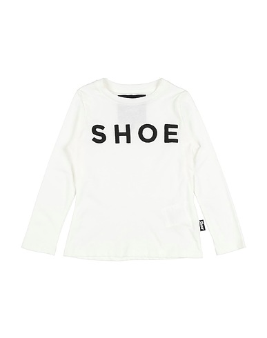 SHOE T-shirt White 100% Cotton