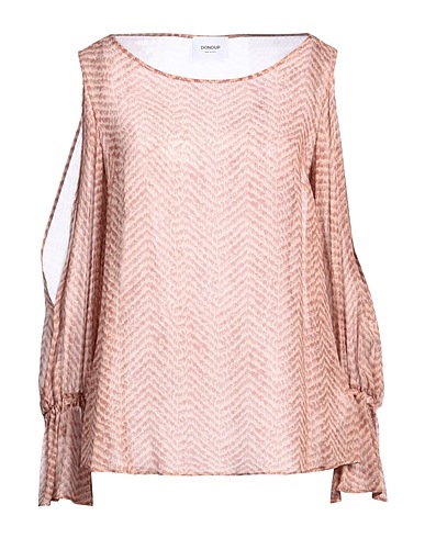 DONDUP Off-the-shoulder top Antique rose 100% Viscose