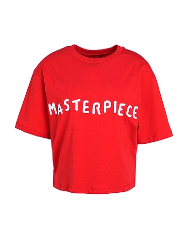 MAX&Co. T-shirt BOXYCLAIM COLLABORATION WITH PIETRO TERZINI
 Rosso 94% Cotone, 6% Elastan