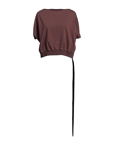 DRKSHDW by RICK OWENS Sweatshirt Plum 100% Cotton