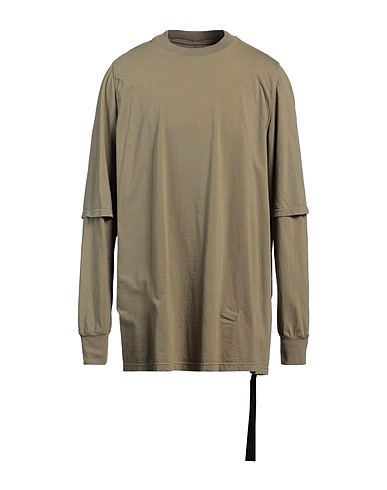 DRKSHDW by RICK OWENS Sweatshirt Military green 100% Cotton