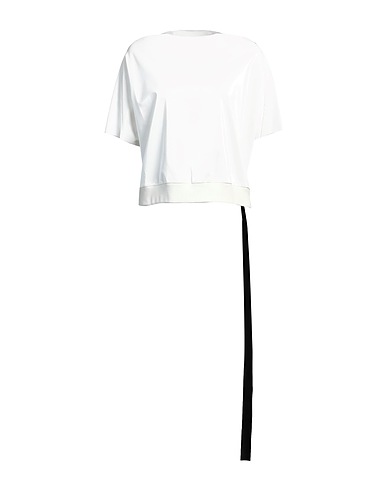 DRKSHDW by RICK OWENS Top White 70% Cotton, 30% Polyurethane, Elastane