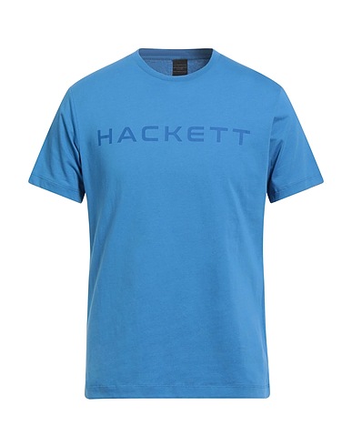 HACKETT T-shirt SPORT Blu 100% Cotone