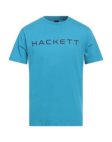 HACKETT T-shirt SPORT Azure 100% Cotton