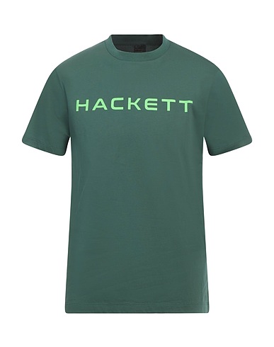 HACKETT T-Shirt SPORT Grün 100% Baumwolle