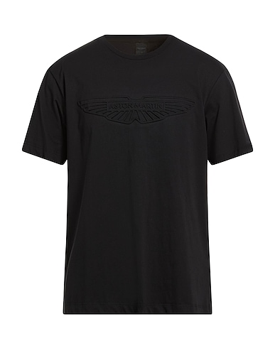 ASTON MARTIN by HACKETT T-shirt Black 100% Cotton