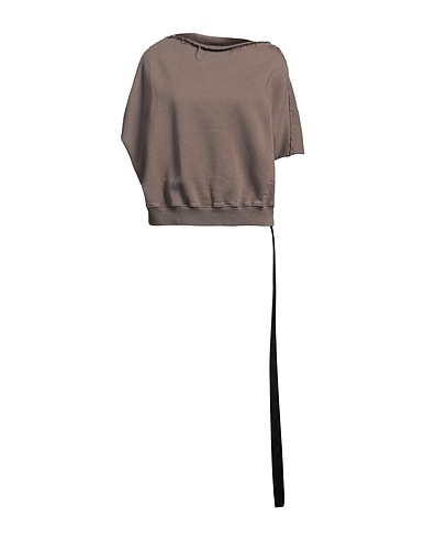 DRKSHDW by RICK OWENS Sweatshirt Khaki 100% Cotton