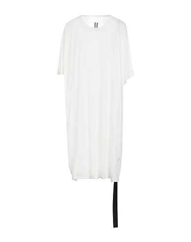 DRKSHDW by RICK OWENS Oversize-T-Shirt White 100% Cotton