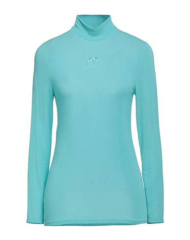 PINKO Col roulé Turquoise 66% Viscose, 19% Polyamide, 9% Cachemire, 6% Élasthanne