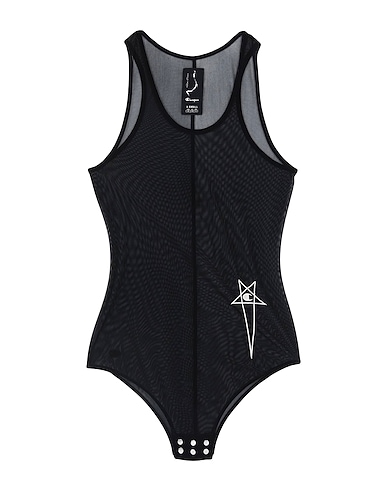 RICK OWENS x CHAMPION Bodysuit NERO 90% Polyamide, 10% Elastane