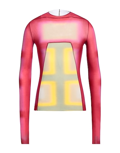 RICK OWENS T-shirt Fucsia 92% Cupro, 8% Elastan
