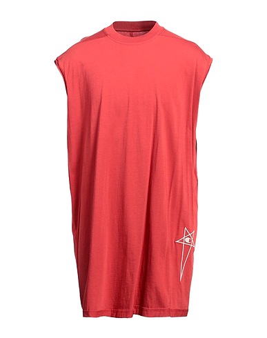 RICK OWENS x CHAMPION T-shirt Coral 100% Cotton