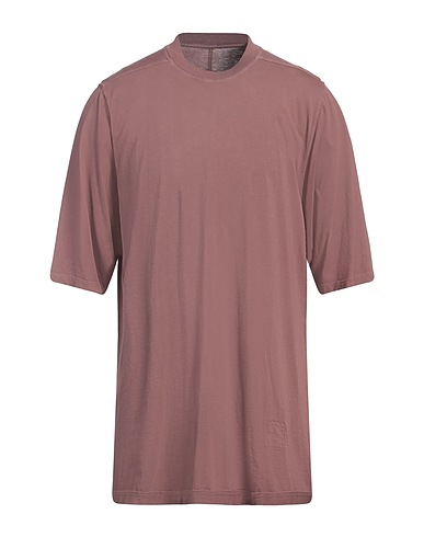 DRKSHDW by RICK OWENS Oversize-T-Shirt Mauve 100% Cotton