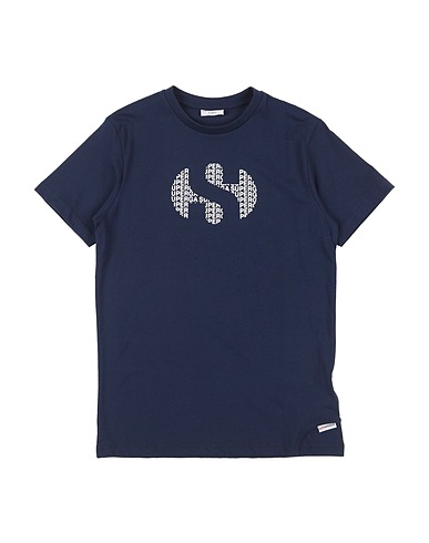 SUPERGA T-shirt Navy blue 100% Cotton