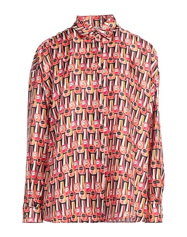 MAX MARA Patterned shirts & blouses Pink 100% Silk