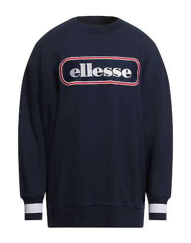 ELLESSE Sweatshirt Navy blue 100% Cotton