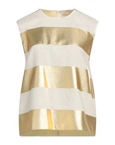 MAISON RABIH KAYROUZ Top Gold 100% Wolle