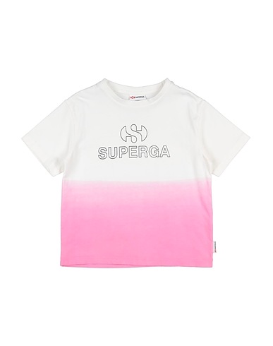 SUPERGA T-shirt Bianco 100% Cotone