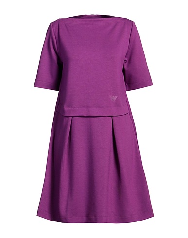 EMPORIO ARMANI Short dress Mauve 68% Polyester, 26% Viscose, 6% Elastane